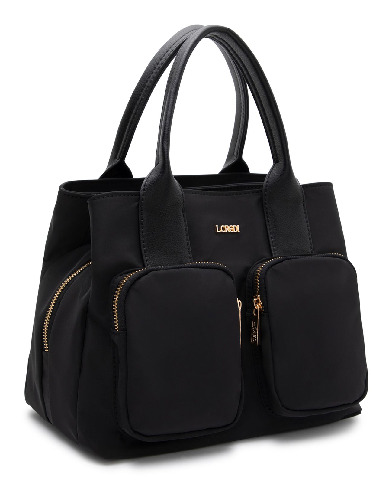 L.CREDI Penelope Hand Bag Black L.CREDI Penelope Hand Bag Black