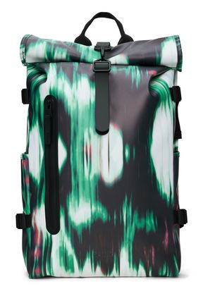 RAINS Rolltop Rucksack Large W3 Blur