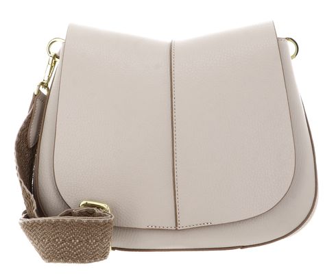 GIANNI CHIARINI Helena Round Crossbody Bag Lamb
