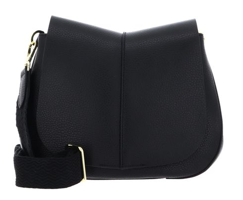 GIANNI CHIARINI Helena Round Crossbody Bag Nero