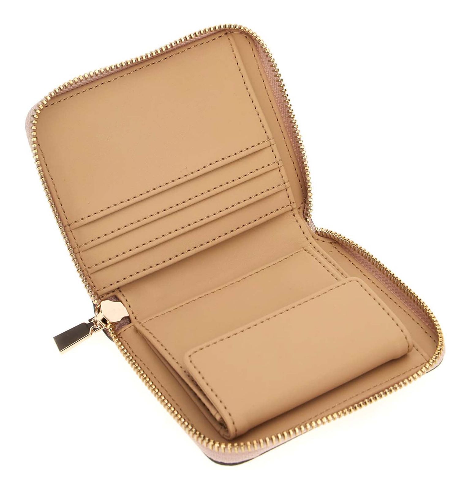 GUESS Katya SLG Small Zip Around Wallet Rose Water Logo GUESS Katya SLG Small Zip Around Wallet Rose Water Logo
