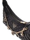 GUESS Everlee Top Zip Shoulder Bag Black
