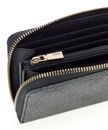GUESS Laurel II SLG Large Zip Around Wallet L Coal Logo