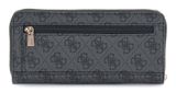 GUESS Laurel II SLG Large Zip Around Wallet L Coal Logo