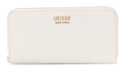 GUESS Brenton SLG Zip Around Wallet L Bone