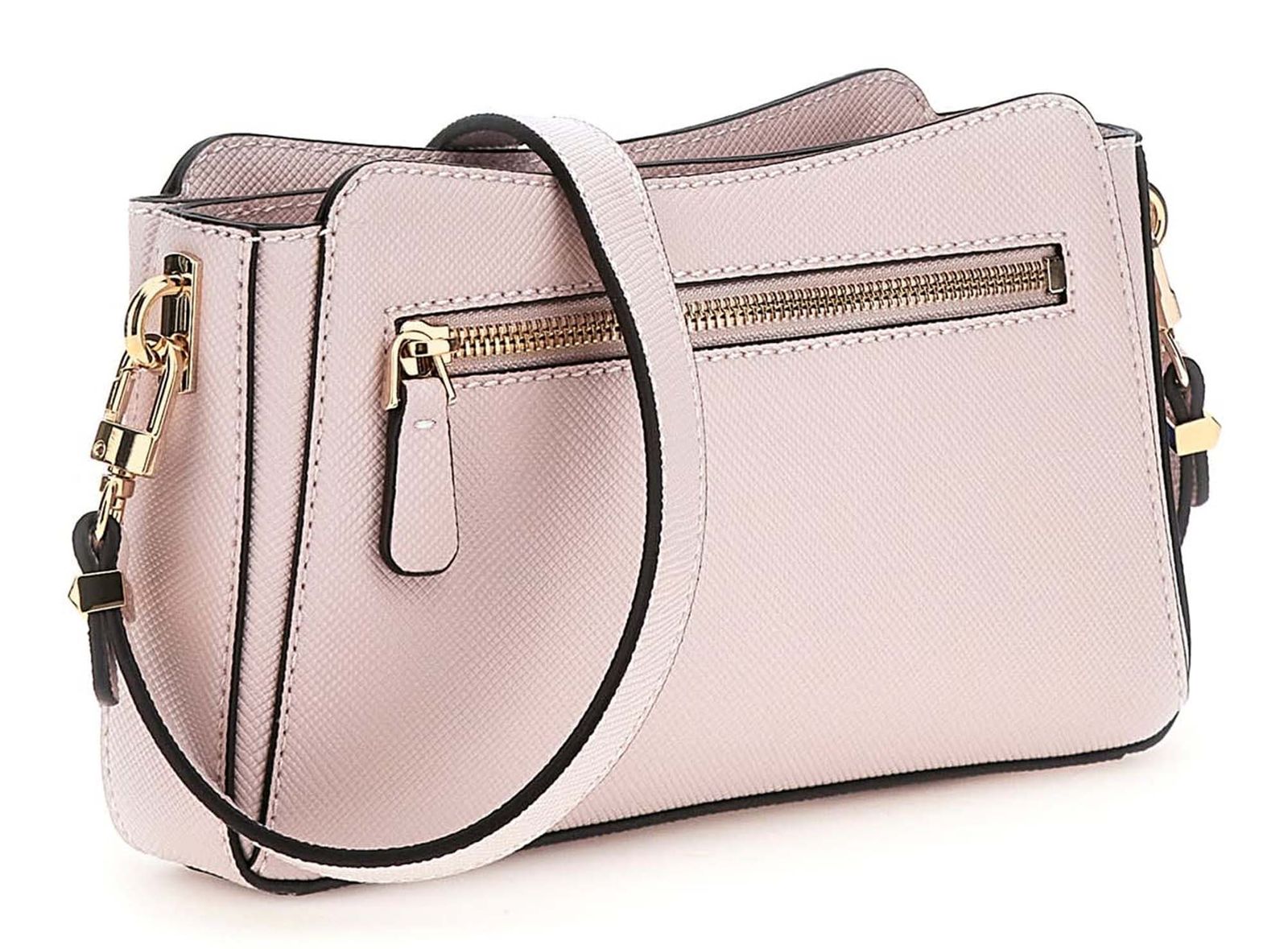 GUESS Rosalba Top Zip Crossbody Bag Rose GUESS Rosalba Top Zip Crossbody Bag Rose