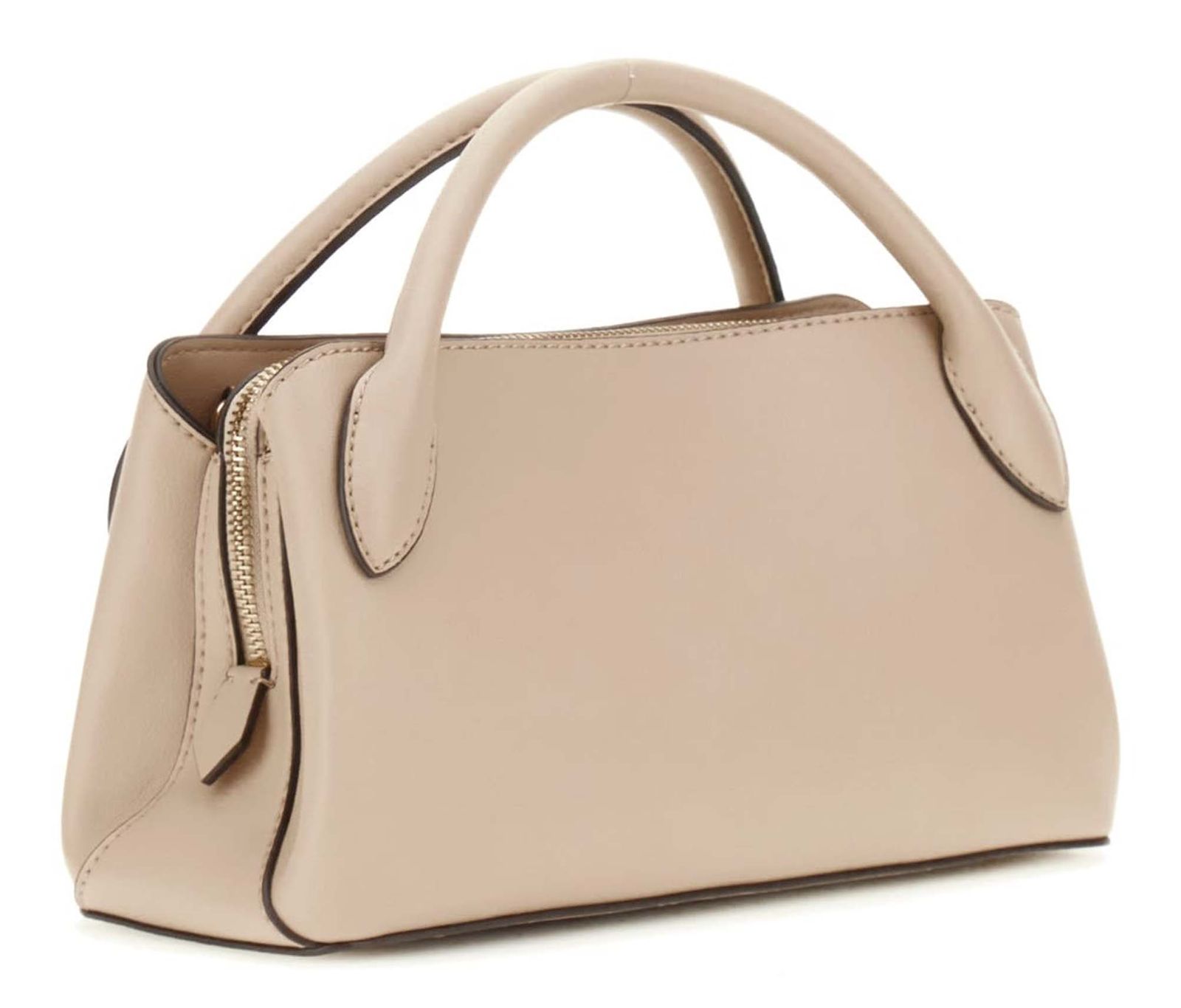 GUESS Zaria Small Girlfriend Satchel Bag Simply Taupe GUESS Zaria Small Girlfriend Satchel Bag Simply Taupe