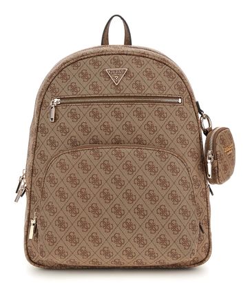 GUESS Power Play II Tech Backpack L Latte Logo