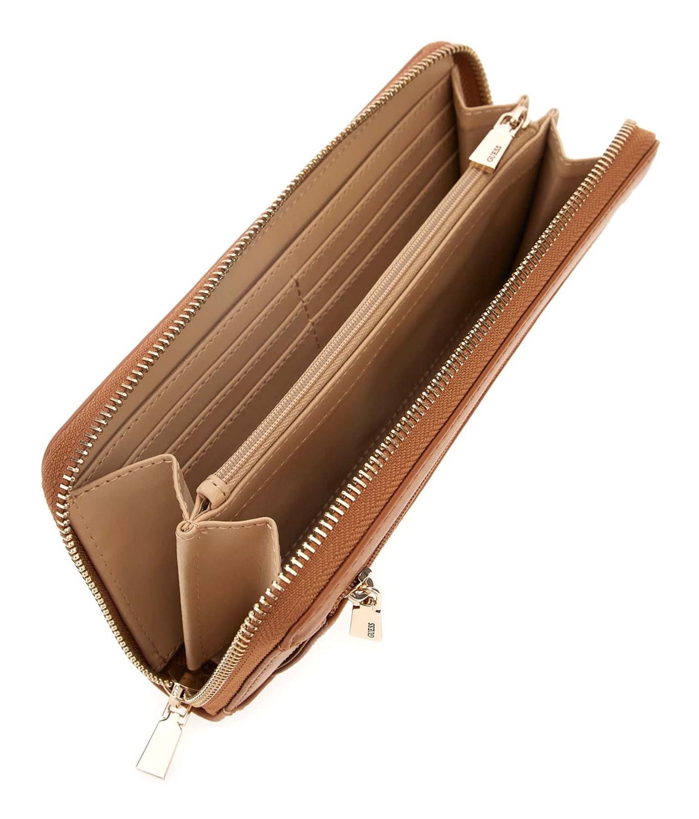 GUESS Tatum SLG Zip Around Wallet L Caramel GUESS Tatum SLG Zip Around Wallet L Caramel