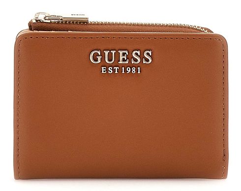 GUESS Talent SLG Zip Around Card Case Caramel