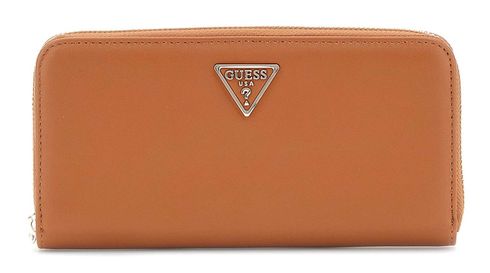 GUESS Talent SLG Large Zip Around Wallet L Caramel