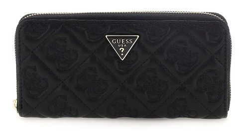 GUESS Adelasia SLG Zip Around Wallet L Black