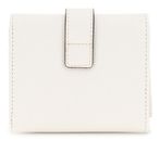 GUESS Rosalba SLG Petite Trifold Wallet Cream White GUESS Rosalba SLG Petite Trifold Wallet Cream White