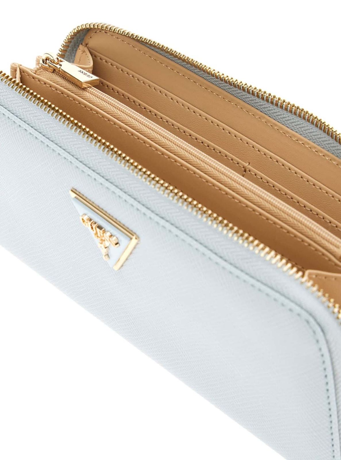 GUESS Laurel II Large Zip Around Wallet L Misty Blue GUESS Laurel II Large Zip Around Wallet L Misty Blue