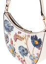GUESS Zaria Mini Top Zip Shoulder Bag Floral Multi