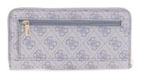 GUESS Katya SLG Large Zip Around Wallet L Slate Logo