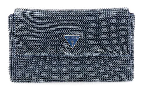 GUESS Zalina Mini Flap Clutch Slate