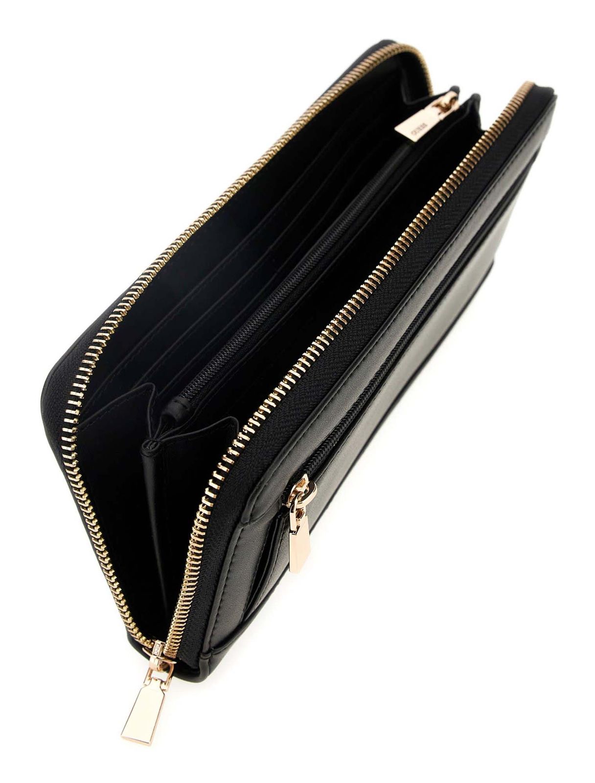 GUESS Tatum SLG Zip Around Wallet L Black GUESS Tatum SLG Zip Around Wallet L Black