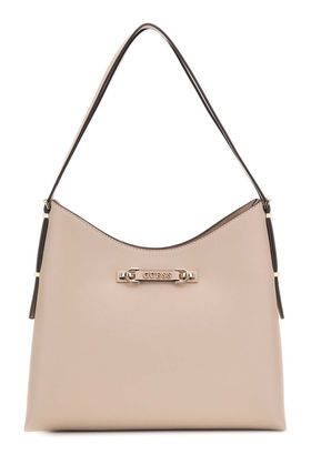 GUESS Lefia Large Hobo Bag L Simply Taupe