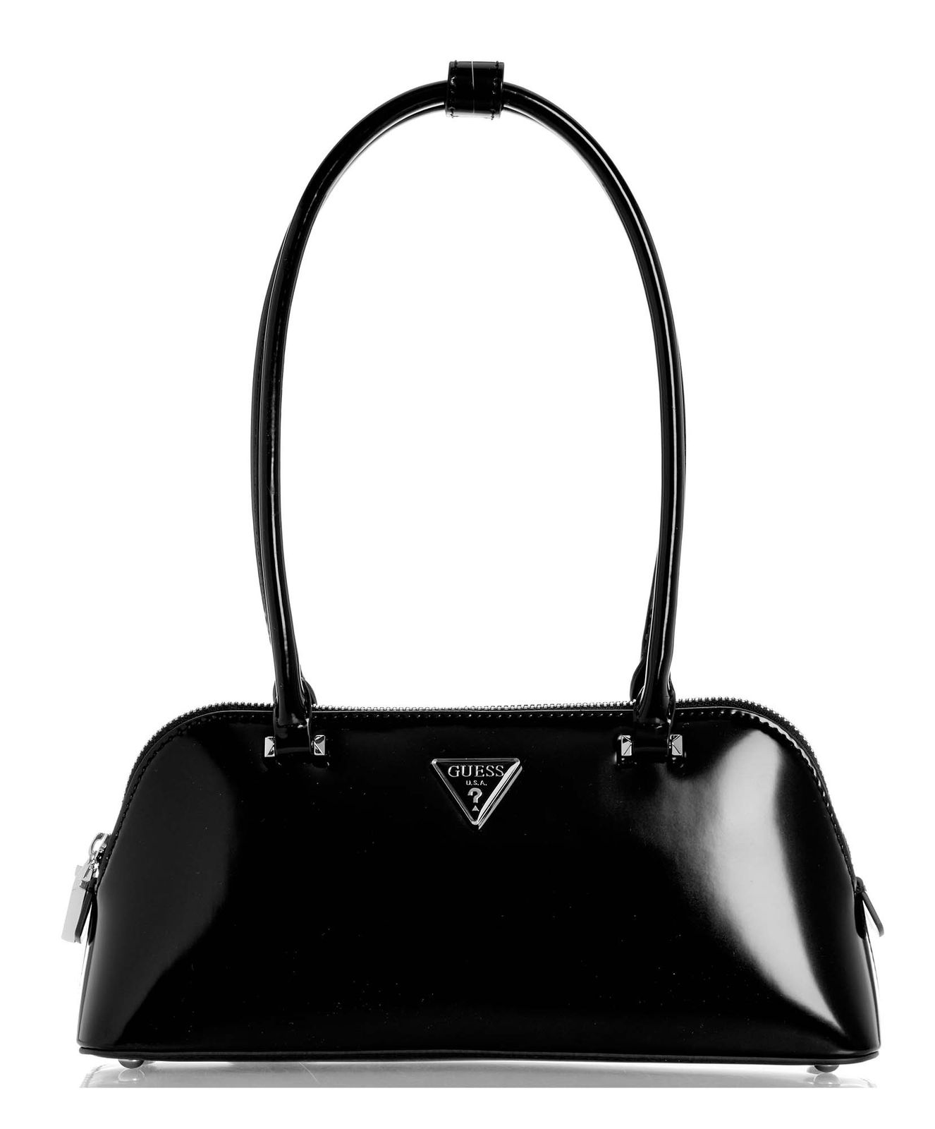 GUESS Arnela Shoulder Satchel Bag Black GUESS Arnela Shoulder Satchel Bag Black