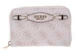GUESS Katya SLG Medium Zip Around Wallet M Rose Water Logo GUESS Katya SLG Medium Zip Around Wallet M Rose Water Logo