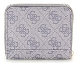 GUESS Katya SLG Small Zip Around Wallet Slate Logo GUESS Katya SLG Small Zip Around Wallet Slate Logo