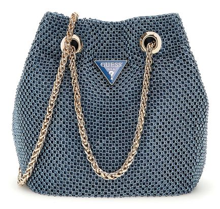 GUESS Zalina Mini Pouch Slate