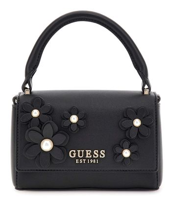 GUESS Zaria Mini Top Handle Flap Black