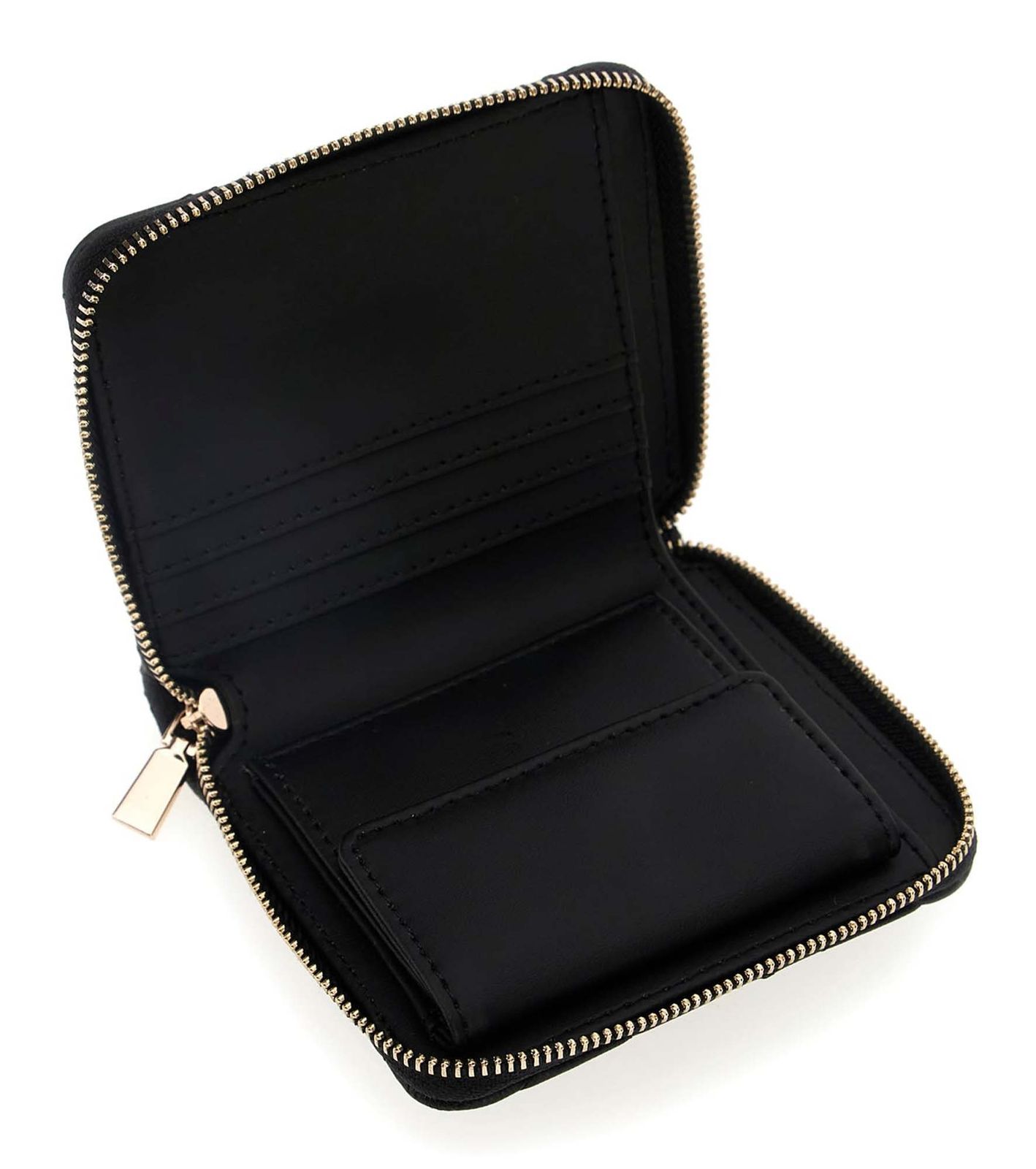 GUESS Adelasia SLG Small Zip Around Wallet Black GUESS Adelasia SLG Small Zip Around Wallet Black