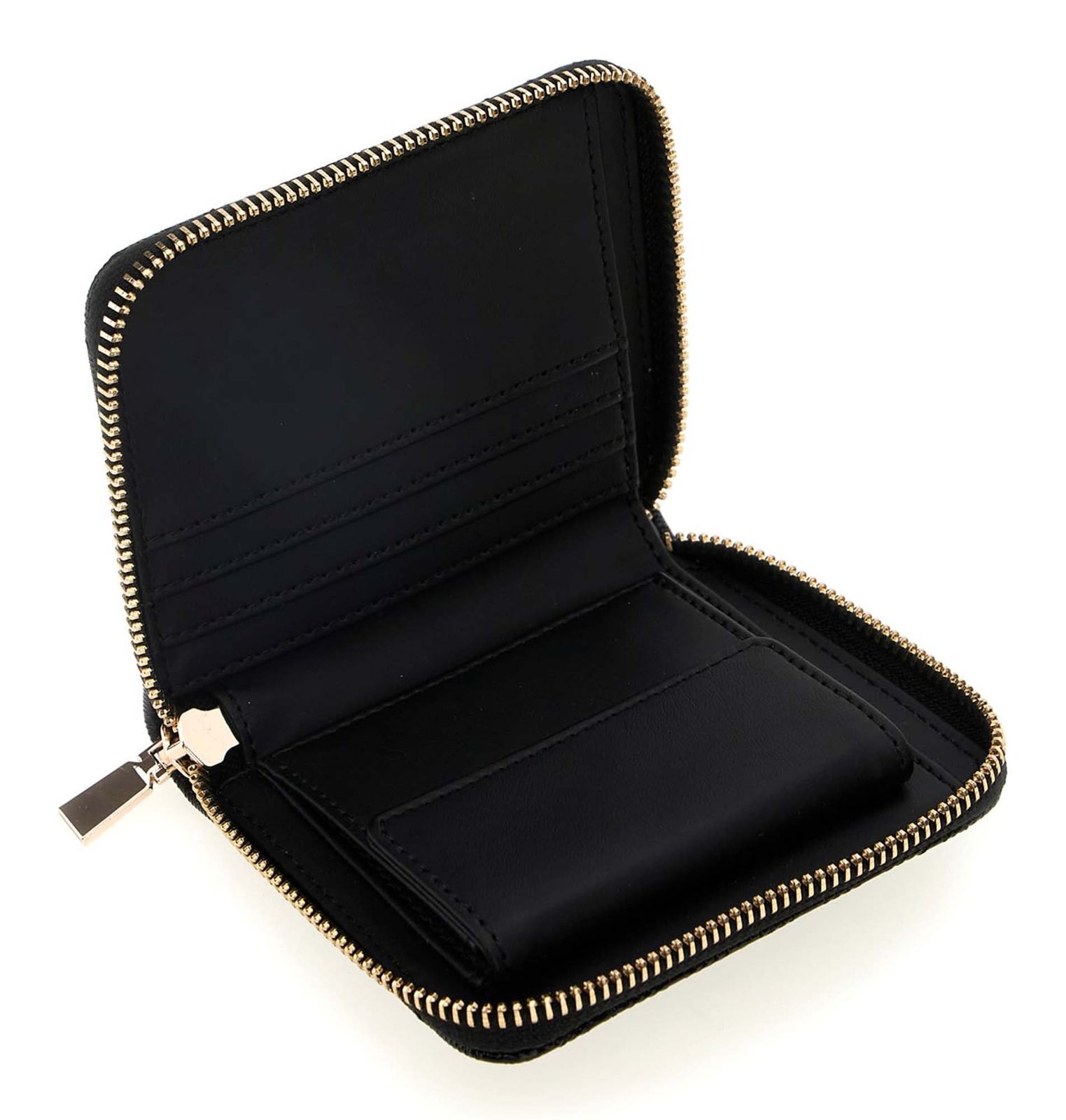 GUESS Aldina SLG Small Zip Around Wallet Black GUESS Aldina SLG Small Zip Around Wallet Black