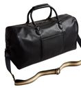 Ted Baker Kalvin PU Webbing Holdall Bag Black