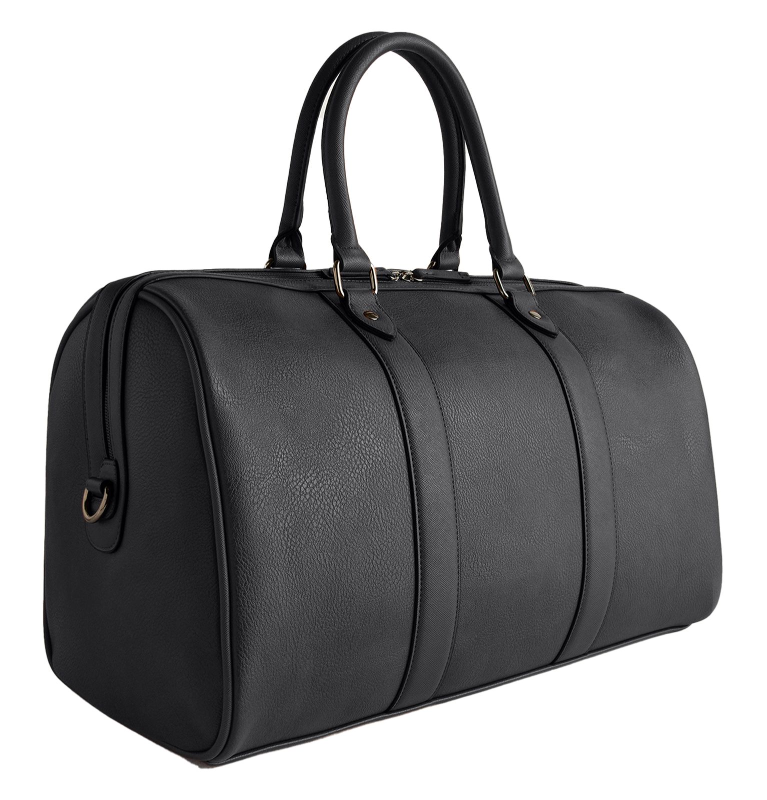 Ted Baker Waylin House Check PU Holdall Bag Black Ted Baker Waylin House Check PU Holdall Bag Black