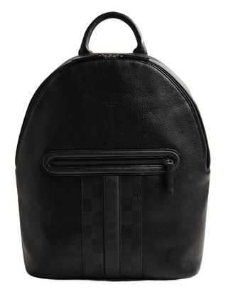 Ted Baker Waynor House Check PU Backpack Black