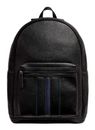 Ted Baker Keviin Stripe PU Backpack Black Ted Baker Keviin Stripe PU Backpack Black