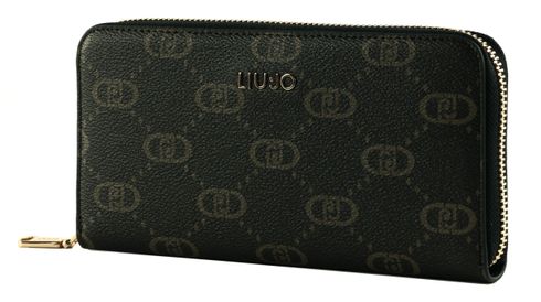 LIU JO Caliwen Zip Around Wallet XL Nero