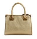 LIU JO Manhattan Satchel Bag S Light Gold