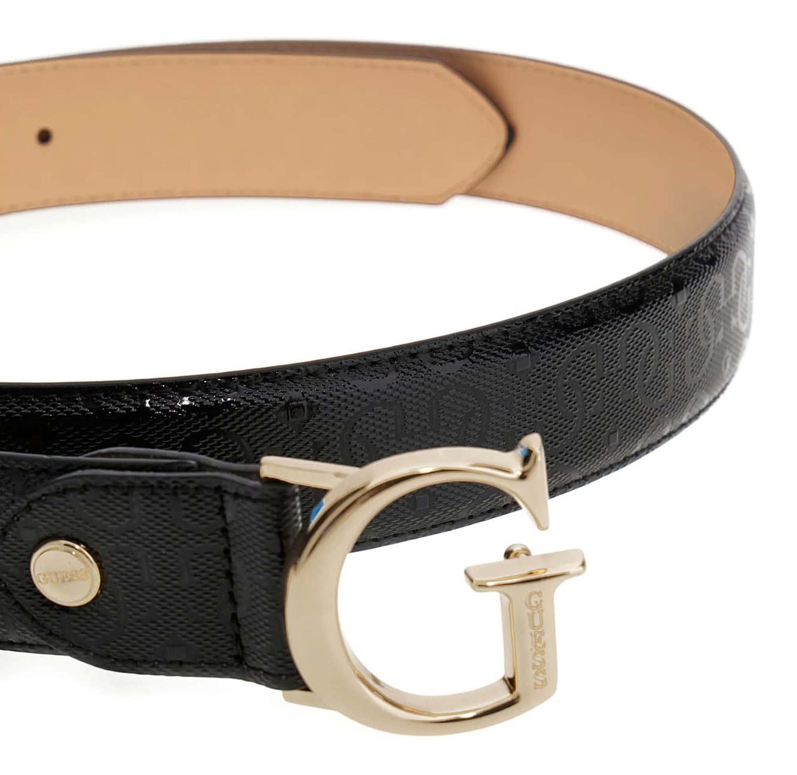 GUESS Aldina Adjustable Belt W95 Black - kürzbar GUESS Aldina Adjustable Belt W95 Black - kürzbar