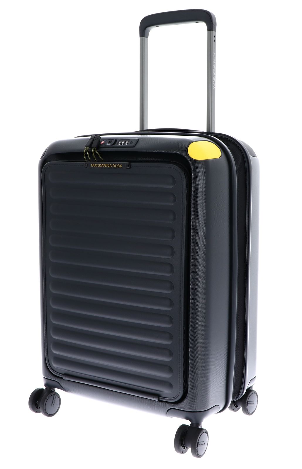 MANDARINA DUCK Smart Duck Exp Cabin Trolley S Dark Gloss MANDARINA DUCK Smart Duck Exp Cabin Trolley S Dark Gloss