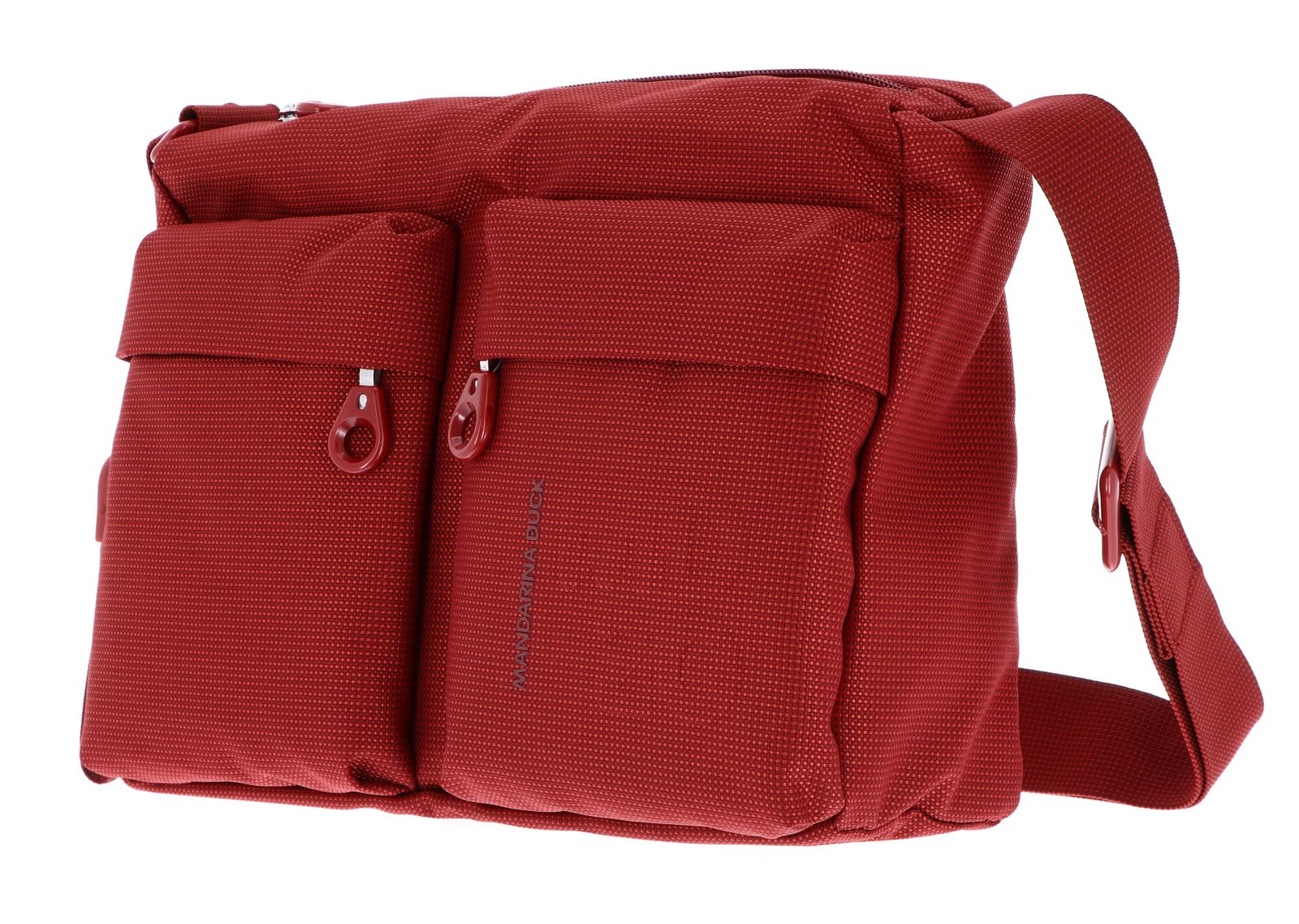 MANDARINA DUCK MD20 Crossover Zip M Cherry Tomato MANDARINA DUCK MD20 Crossover Zip M Cherry Tomato