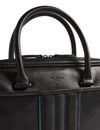 Ted Baker Kenriik Stripe PU Document Bag Black Ted Baker Kenriik Stripe PU Document Bag Black