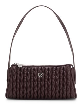 HUGO Chris 2.0 MA Hobo Bag Dark Brown