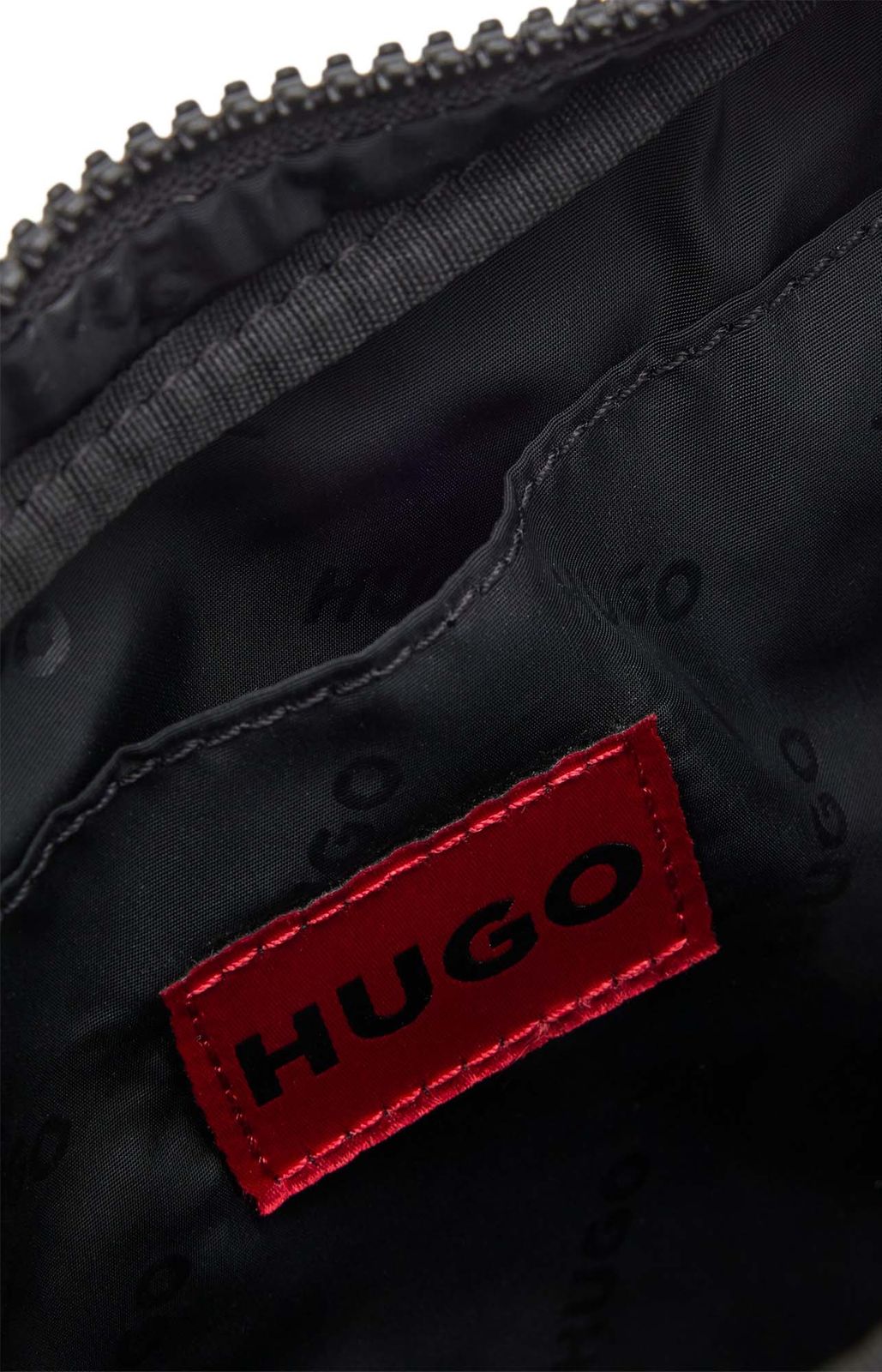 HUGO Nosh Zip Reporter Black HUGO Nosh Zip Reporter Black