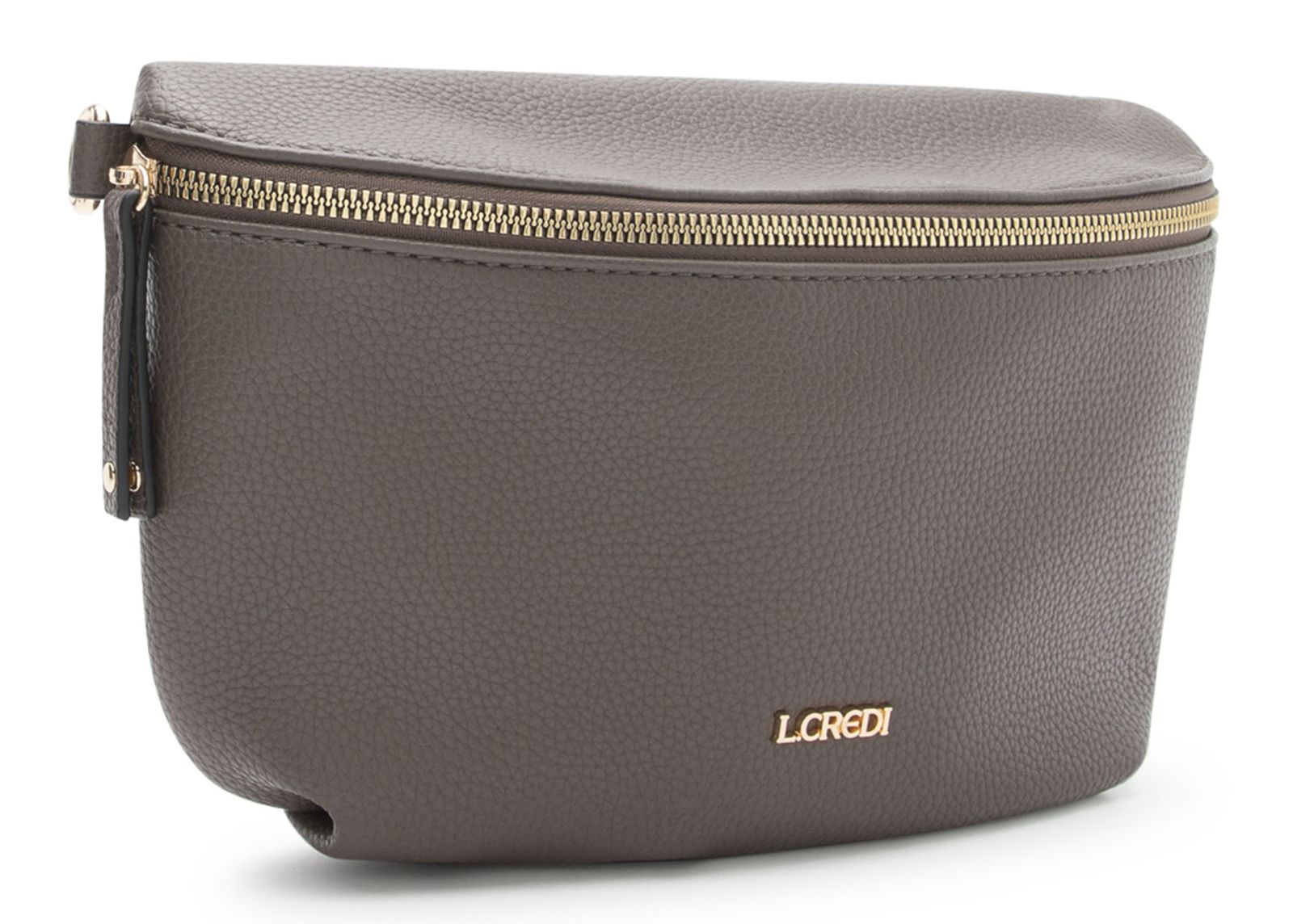 L.CREDI Oliana Crossbody Bag Dark Taupe L.CREDI Oliana Crossbody Bag Dark Taupe
