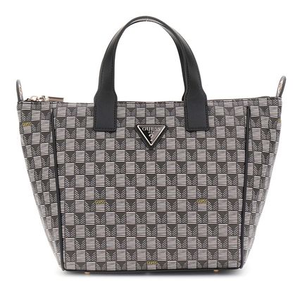 GUESS Follie Small Tote Bag Black Logo