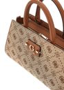 GUESS Neda Girlfriend Satchel Latte Logo GUESS Neda Girlfriend Satchel Latte Logo