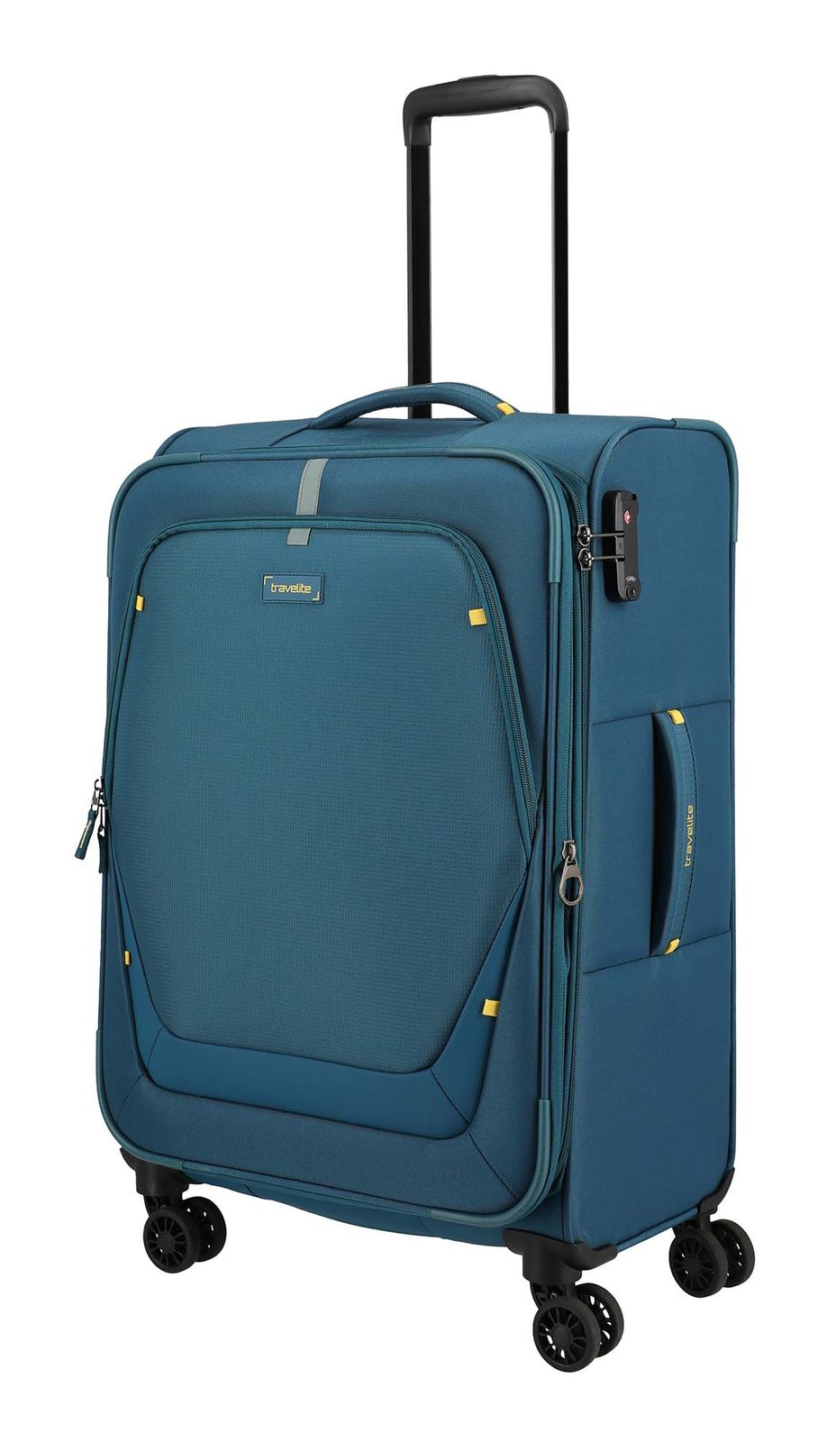 travelite Umbria 4W Trolley M+ Petrol travelite Umbria 4W Trolley M+ Petrol