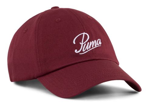 PUMA Essential Script Logo Dad Cap Ruby Shimmer