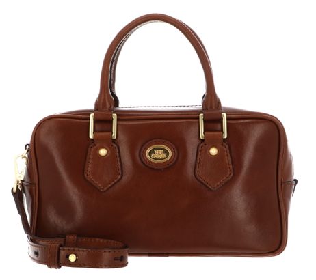 THE BRIDGE Stodo Boston Bag Marrone 14 / Oro