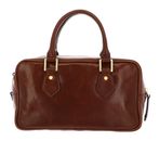 THE BRIDGE Stodo Boston Bag Marrone 14 / Oro THE BRIDGE Stodo Boston Bag Marrone 14 / Oro