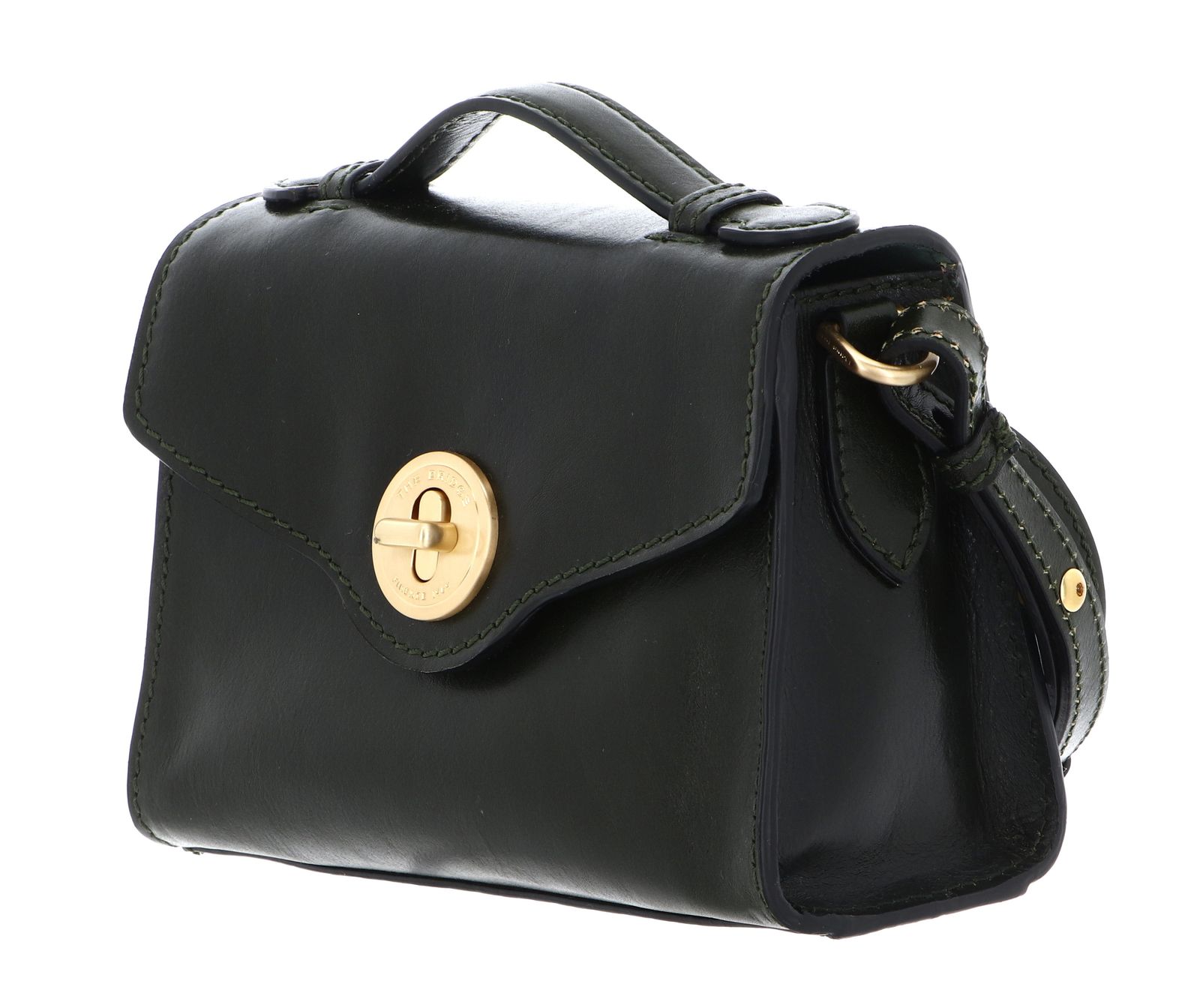 THE BRIDGE Irene Crossbody Bag XS Tirolo / Oro THE BRIDGE Irene Crossbody Bag XS Tirolo / Oro